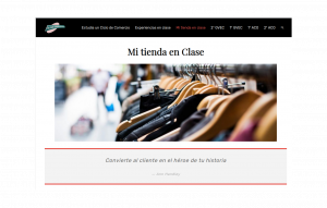 Lee más sobre el artículo Website www.mitiendaenclase